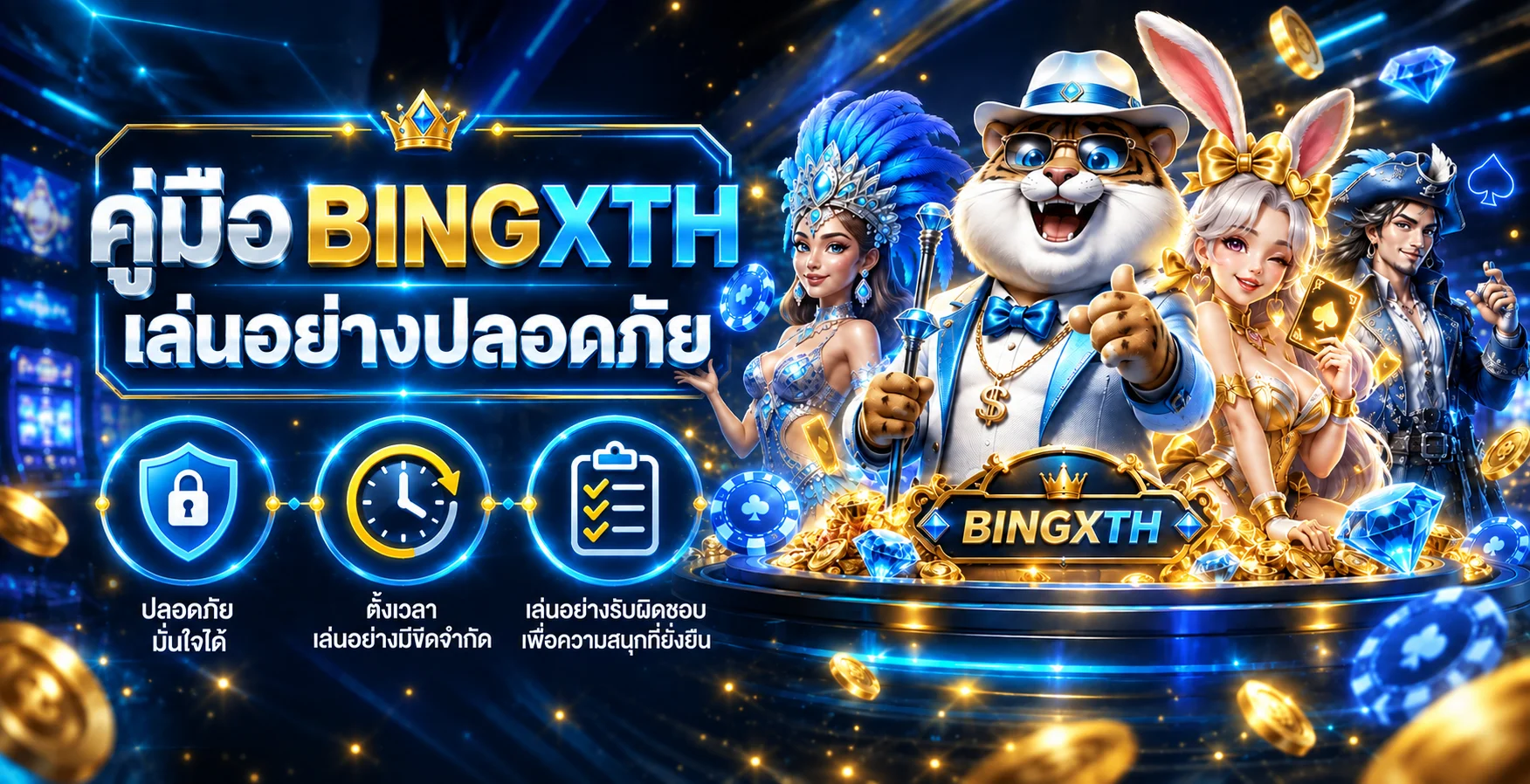 BINGXTH คู่มือเล่นปลอดภัย วางแผนงบและเวลา